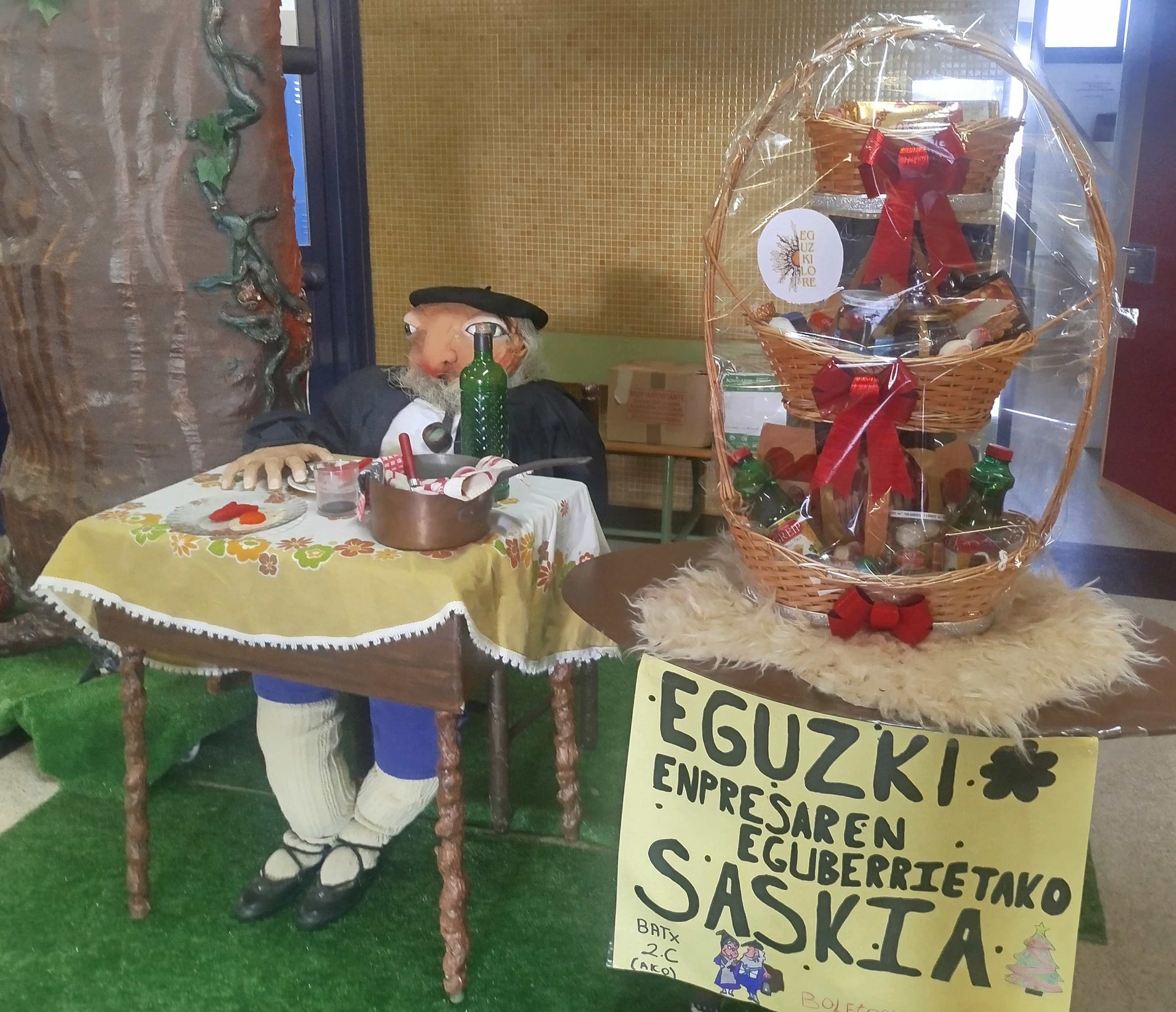 Gabonetako saskiaren zozketa